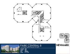 12750 Merit Dr, Dallas, TX to rent Site Plan- Image 1 of 1