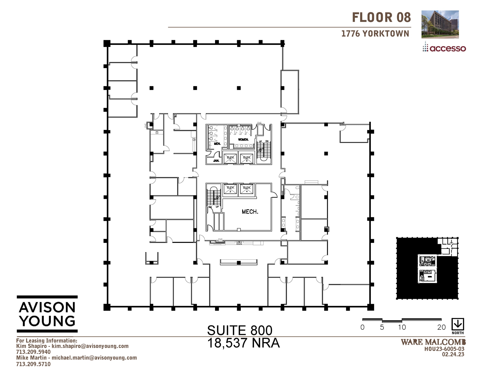 1776 Yorktown St, Houston, TX to rent Floor Plan- Image 1 of 1