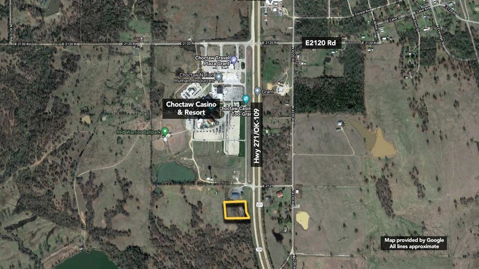 1556 US 271 Hwy, Grant, OK for sale - Aerial - Image 1 of 1