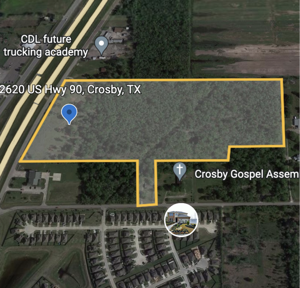 2620 US Highway 90, Crosby, TX for sale - Aerial - Image 2 of 3