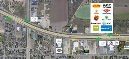 801 E Interstate Hwy 2, San Juan, TX for rent Aerial- Image 1 of 2