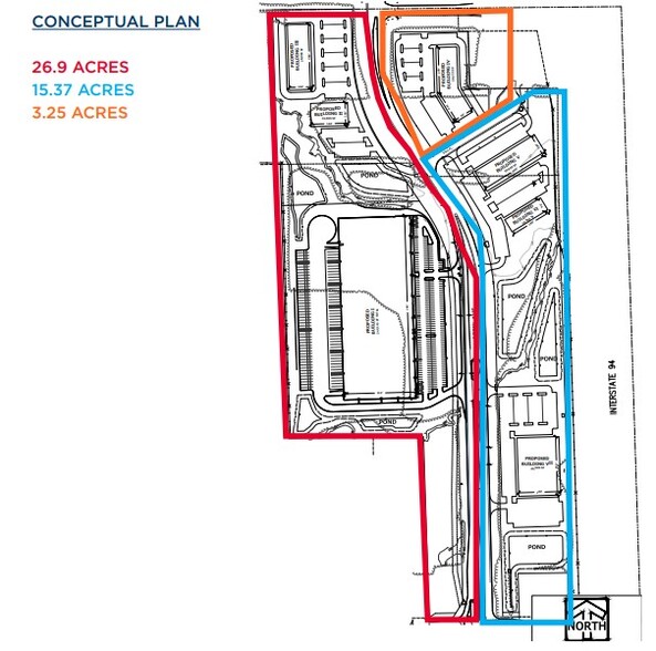 5894 122 Ave, Kenosha, WI for sale - Site Plan - Image 1 of 1