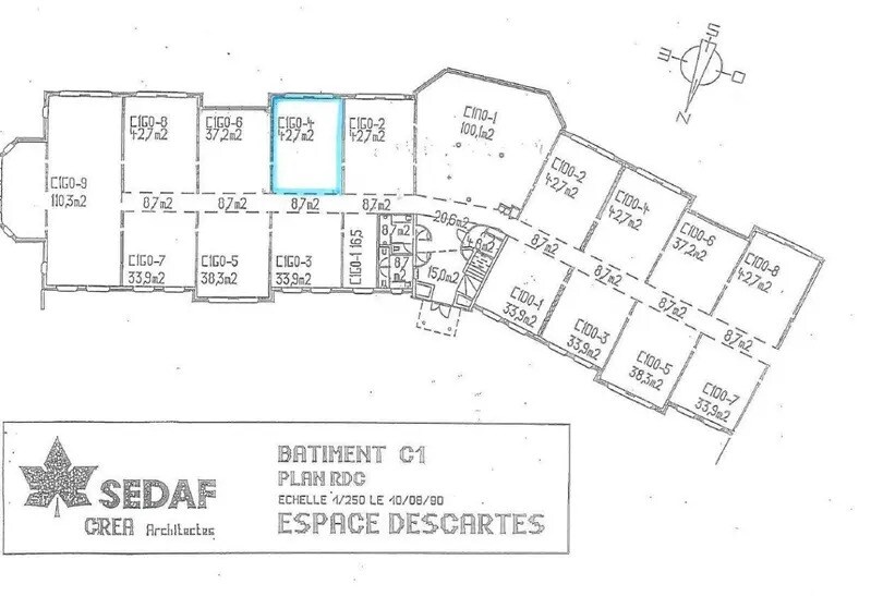 Rue Albert Einstein, Champs-sur-Marne to rent - Floor Plan - Image 2 of 8