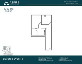 770 S Post Oak Ln, Houston, TX for rent Floor Plan- Image 1 of 1