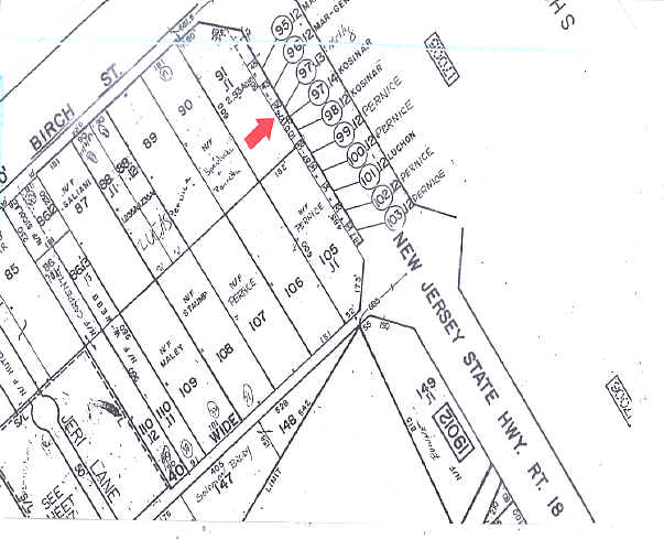 1405 Highway 18 S, Old Bridge, NJ for rent - Plat Map - Image 2 of 2