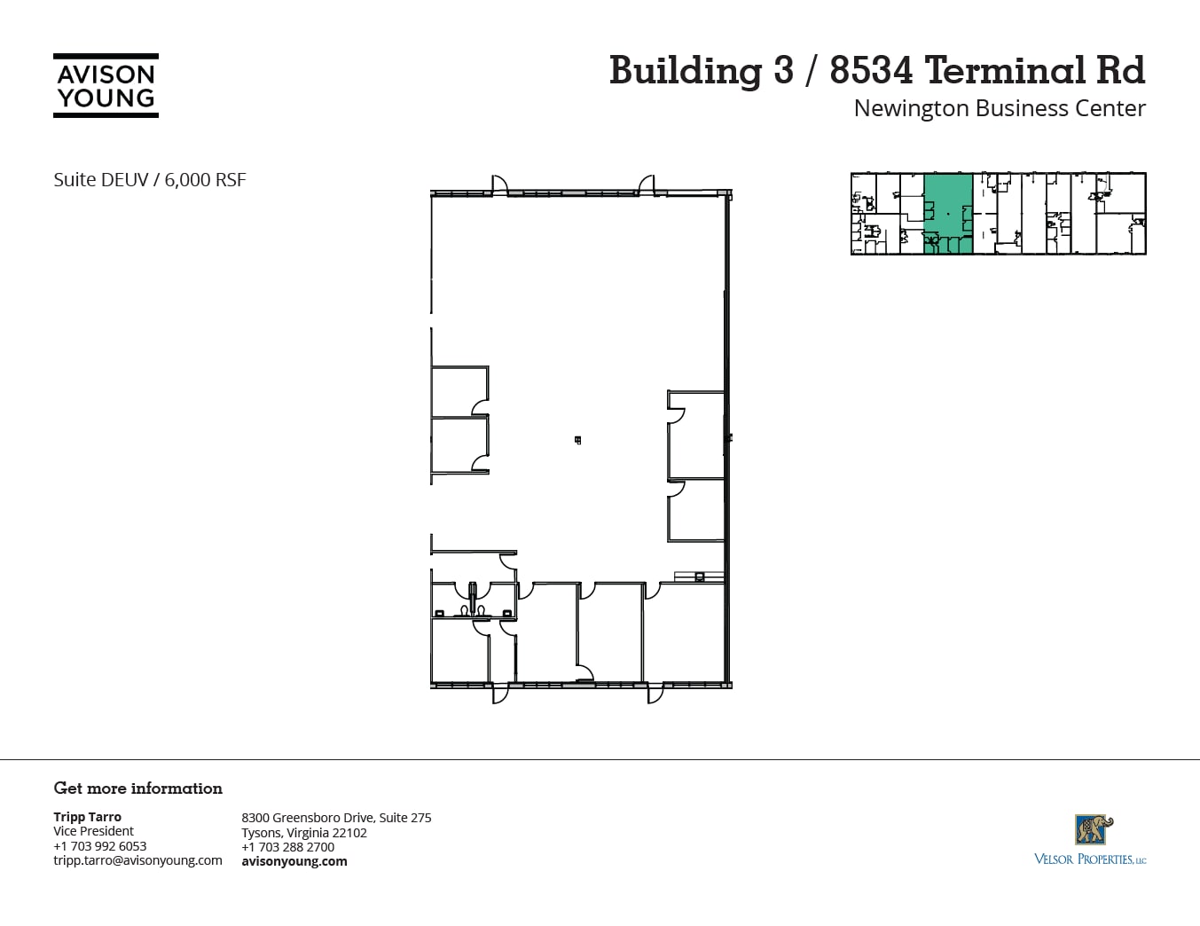8536 Terminal Rd, Lorton, VA to rent Floor Plan- Image 1 of 1