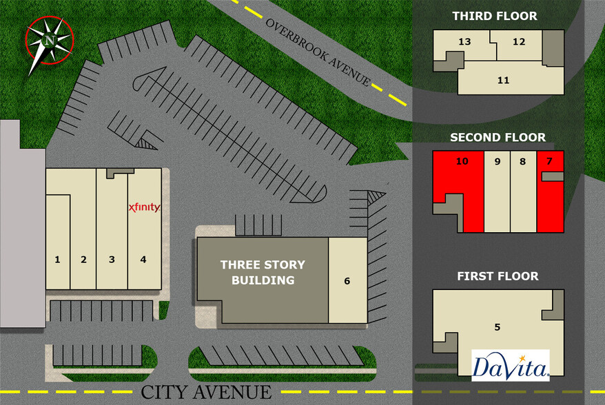 4500-4520 City Ave, Philadelphia, PA for rent - Site Plan - Image 2 of 2