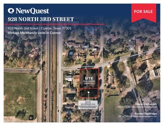 More details for 928 N 3rd St, Conroe, TX - Residential for Sale