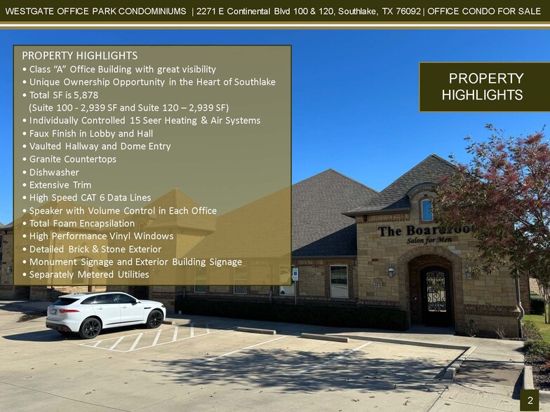 2271 E Continental Blvd, Southlake, TX for sale - Building Photo - Image 2 of 62