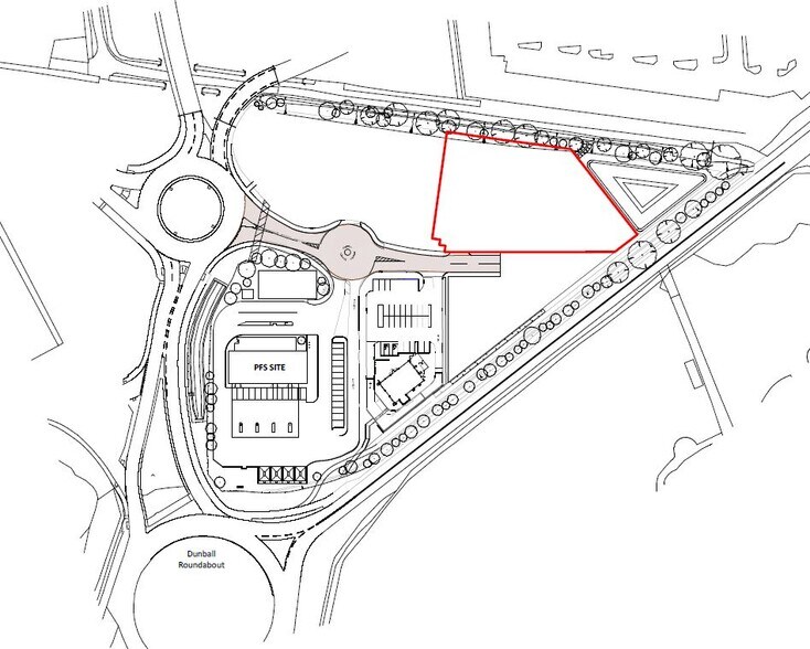 Dunball Drove, Dunball for sale - Plat Map - Image 2 of 2