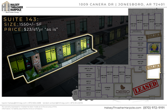 1009 Canera Dr, Jonesboro, AR for rent Floor Plan- Image 1 of 1