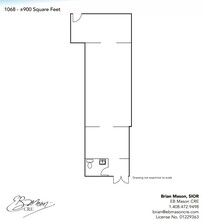 1060-1070 Lincoln Ave, San Jose, CA for rent Floor Plan- Image 1 of 1