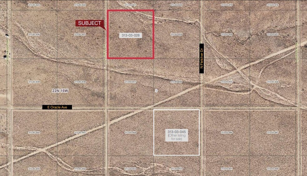 E Oracle Ave & N Fletcher Dr, Kingman, AZ for sale - Building Photo - Image 1 of 1