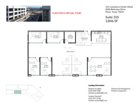 8560 Belleview Dr, Plano, TX for rent Floor Plan- Image 1 of 2