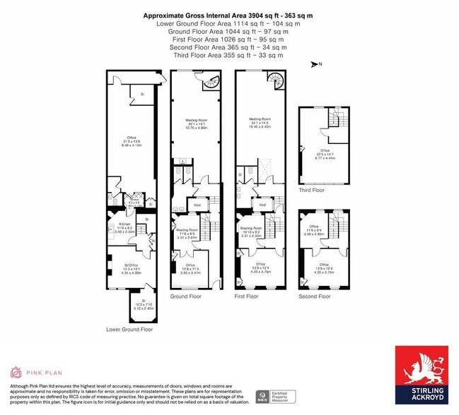28 Britton St, London to rent - Floor Plan - Image 2 of 47