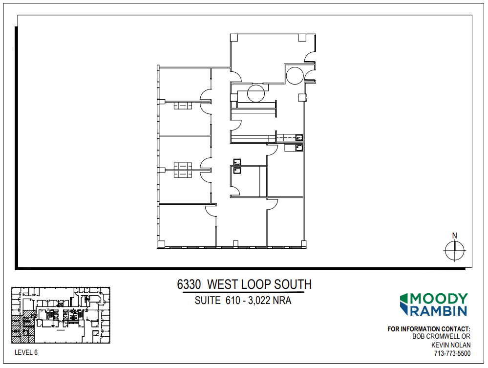 6330 West Loop S, Bellaire, TX for rent Floor Plan- Image 1 of 1