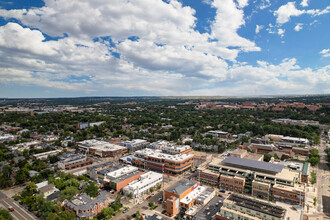 1600 Pearl St, Boulder, CO - aerial  map view