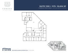 10370 Richmond Ave, Houston, TX for rent Floor Plan- Image 1 of 2