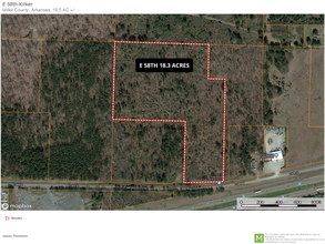 18.3 Acres E 58th St, Texarkana, AR for sale Aerial- Image 1 of 2