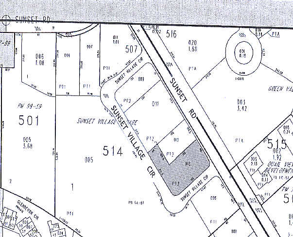 2031 W Sunset Rd, Henderson, NV for sale - Plat Map - Image 1 of 1