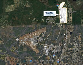 I-95 & Pecan Park Rd, Jacksonville, FL - aerial  map view