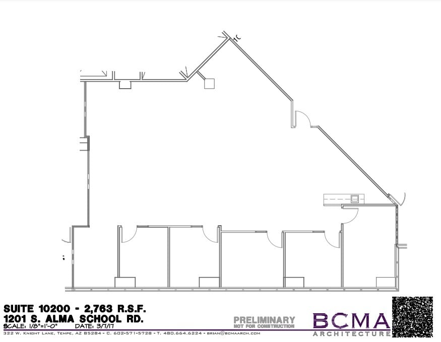 1201 S Alma School Rd, Mesa, AZ to rent Floor Plan- Image 1 of 1