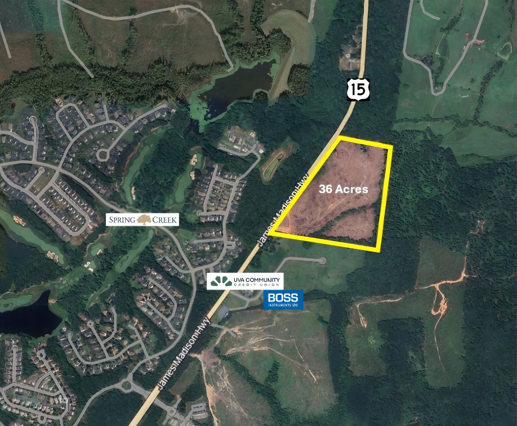TBD James Madison Hwy, Gordonsville, VA for sale Building Photo- Image 1 of 3