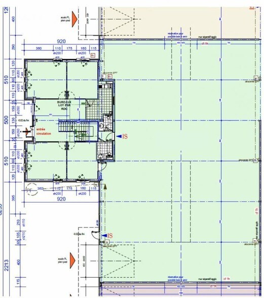 Light Industrial in Saint-Priest to rent - Floor Plan - Image 3 of 3