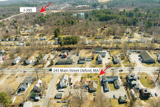 245 Main St, Oxford, MA - aerial  map view - Image1