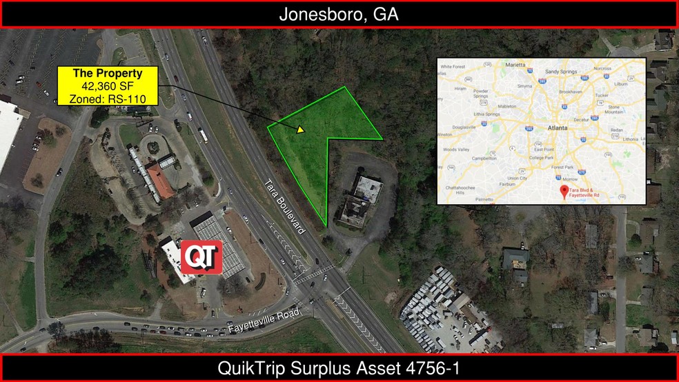 8700 Tara Blvd, Jonesboro, GA for sale - Aerial - Image 1 of 1