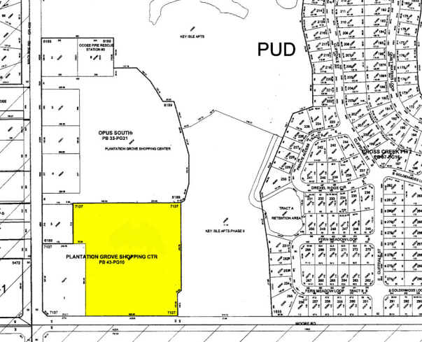 Moore Rd, Ocoee, FL for rent - Plat Map - Image 1 of 1