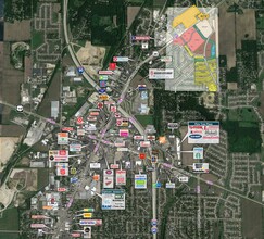 4701 Lexus Ln, Milton, WI - aerial  map view