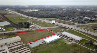 White Rd & Almeda Rd, Houston, TX - aerial  map view