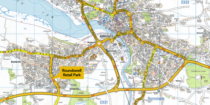 John Penrose Rd, Barnstaple for rent Map- Image 2 of 2