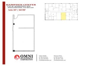 750 W Hampden Ave, Englewood, CO for rent Site Plan- Image 1 of 1