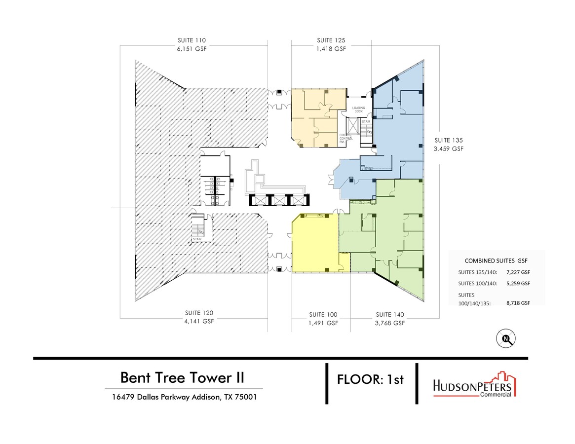 16479 Dallas Pky, Addison, TX 75001 - Unit 100 -  - Floor Plan - Image 1 of 1