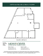 11495 Sunset Hills Rd, Reston, VA for rent Floor Plan- Image 1 of 1