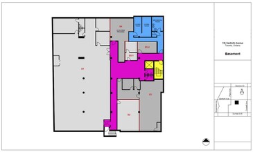 745 Danforth Ave, Toronto, ON for rent Floor Plan- Image 1 of 1