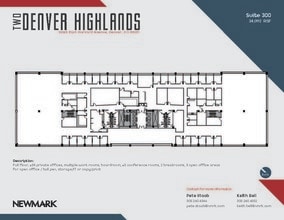 10375 E Harvard Ave, Denver, CO to rent Floor Plan- Image 1 of 1