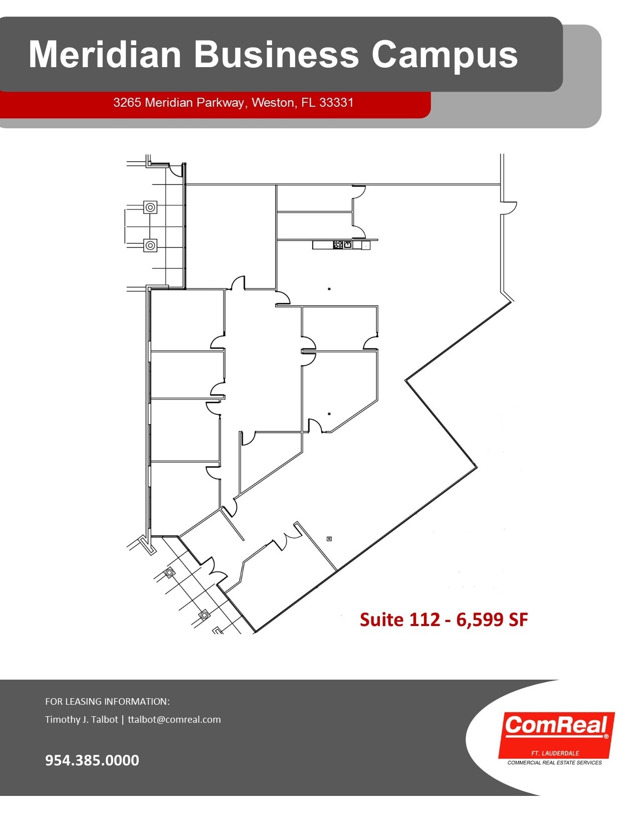 3360 Enterprise Ave, Weston, FL to rent Floor Plan- Image 1 of 1