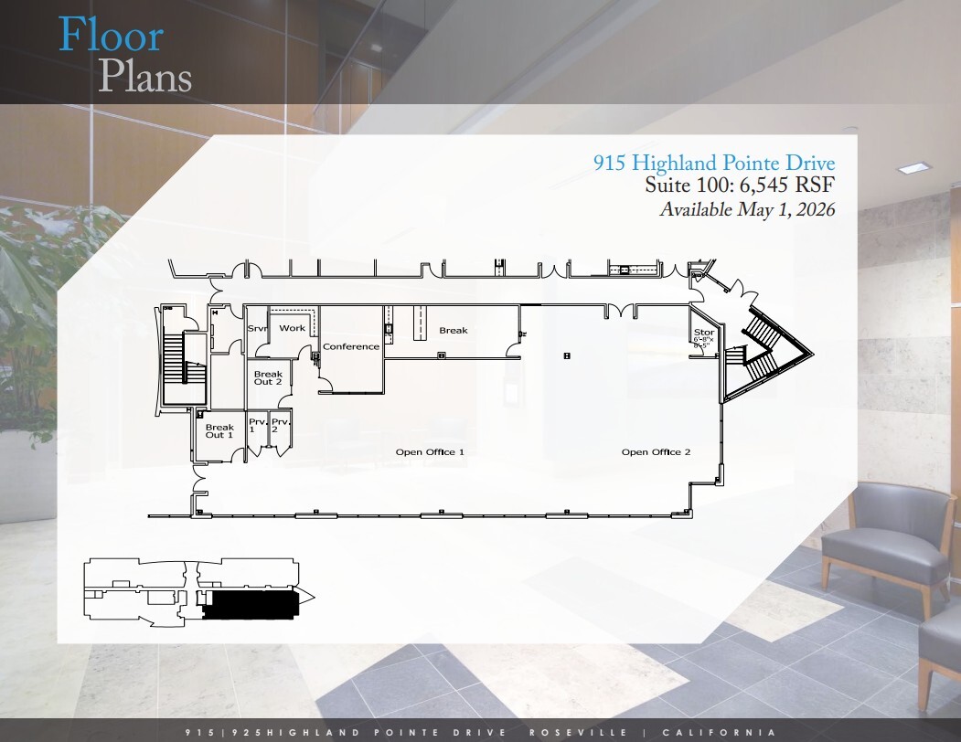 925 Highland Pointe Dr, Roseville, CA to rent Floor Plan- Image 1 of 1