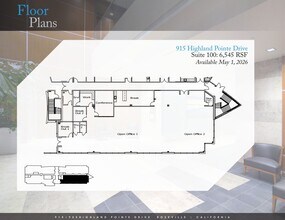 925 Highland Pointe Dr, Roseville, CA to rent Floor Plan- Image 1 of 1