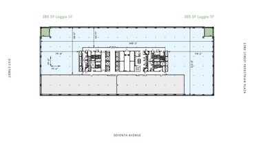 PENN 2, New York, NY for rent Floor Plan- Image 1 of 1