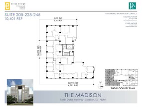 15851 Dallas Pkwy, Addison, TX for rent Floor Plan- Image 2 of 2