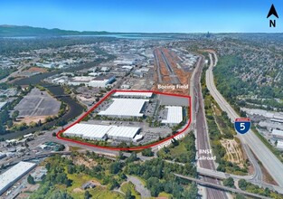 NE Corner E. Marginal Way S. & S. Boeing Access Rd, Tukwila, WA for rent Aerial- Image 2 of 3