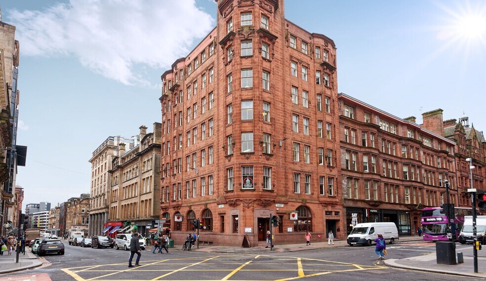 91-93 West George St, Glasgow for rent - Building Photo - Image 1 of 3