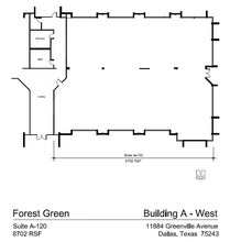 11910 Greenville Ave, Dallas, TX for rent Floor Plan- Image 1 of 1