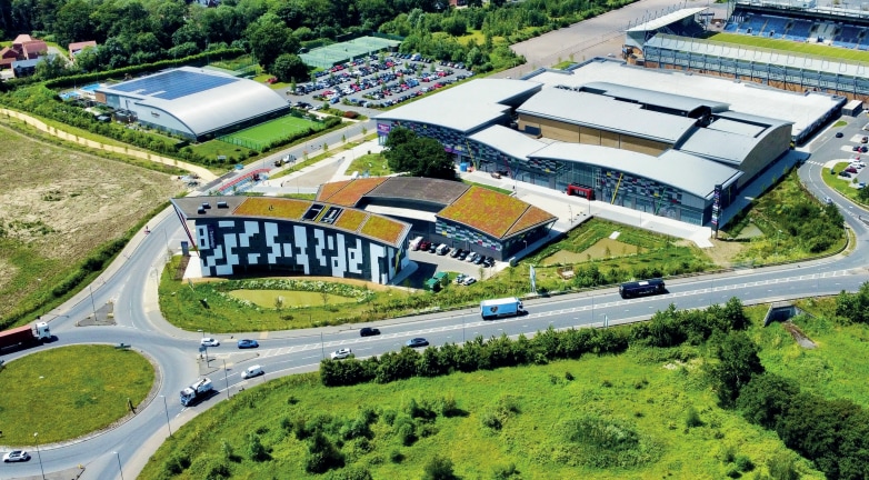 R1-R3 United Way, Mile End, Colchester to rent Aerial- Image 1 of 2