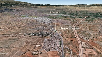 Albolote - Aerial map view