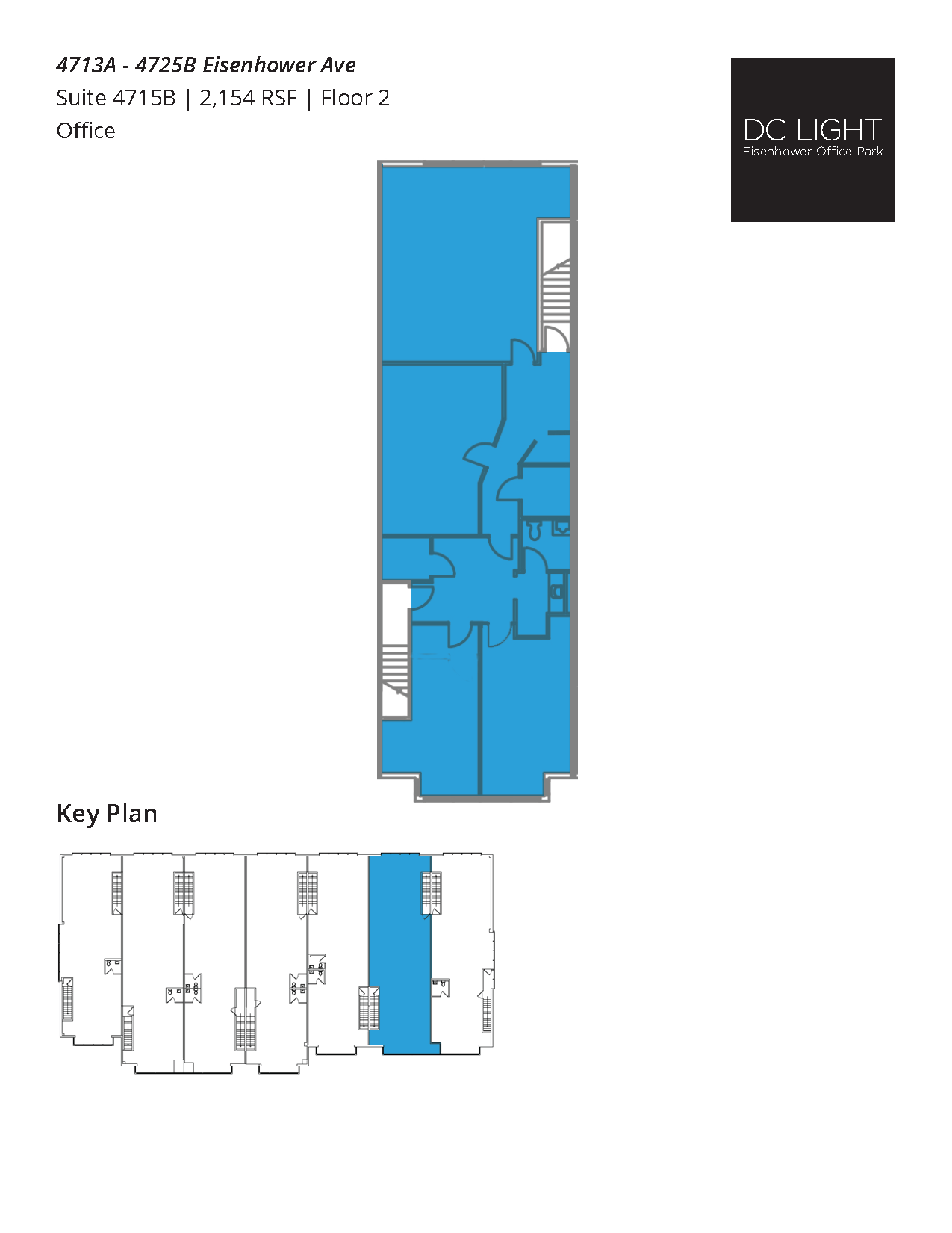 4713A-4725B Eisenhower Ave, Alexandria, VA to rent Floor Plan- Image 1 of 1